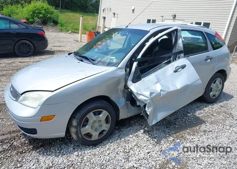 2007 Ford Focus S/Se/Ses из США, поврежденный, VIN 1FAHP37NX7W206540